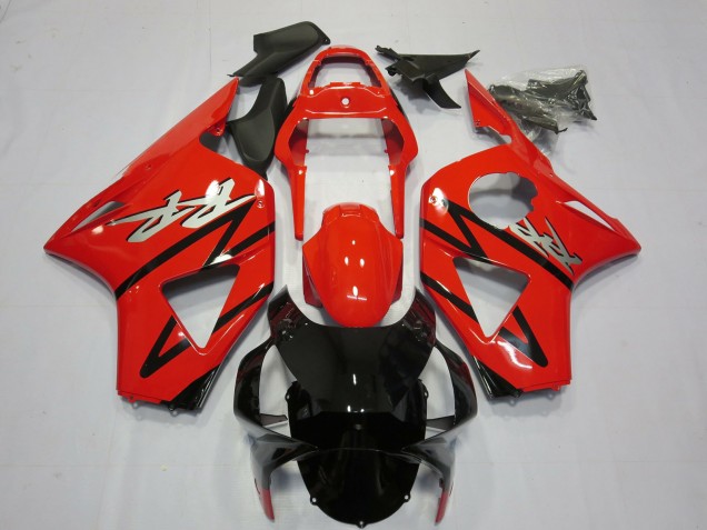 02-03 Rot & Schwarz Vorne CBR954RR Verkleidung