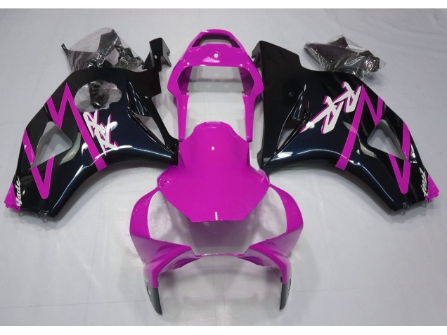 02-03 Schwarz Glänzend & Pink CBR954RR Verkleidung