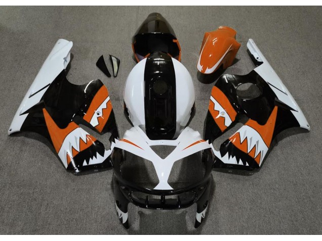 02-05 Orange Hai ZX12R Verkleidung