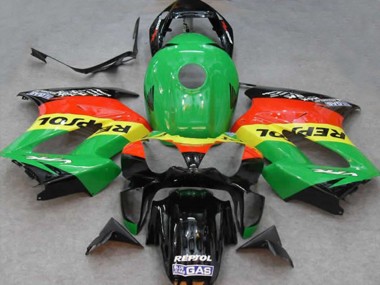 02-12 Grün Repsol VFR800 Verkleidung