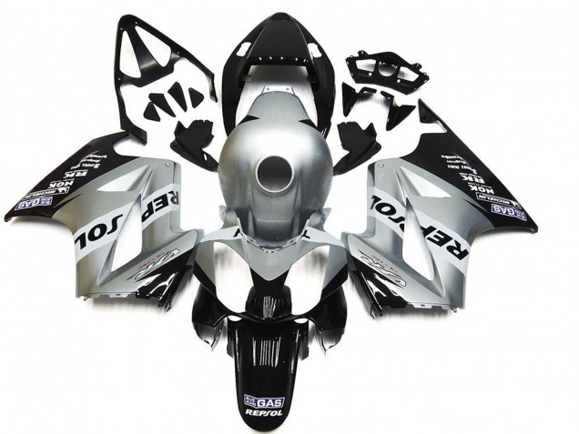 02-12 Silber Repsol VFR800 Verkleidung