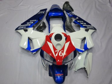 03-04 76 Weiß & Rot CBR600RR Verkleidung