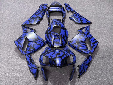 03-04 Blau Camo CBR600RR Verkleidung