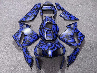 03-04 Blau Camo CBR600RR Verkleidung