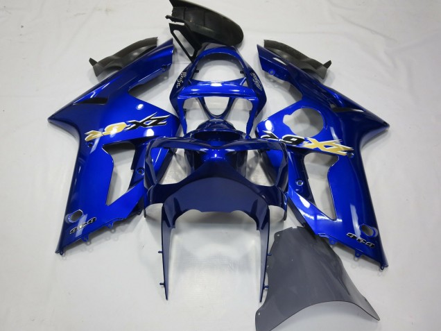 03-04 Blau OEM Stil ZX6R Verkleidung