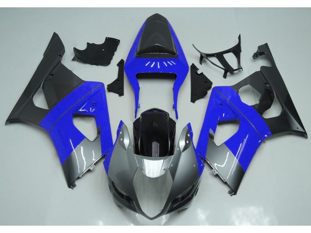 03-04 Blausilber & Schwarz GSXR 1000 Verkleidung