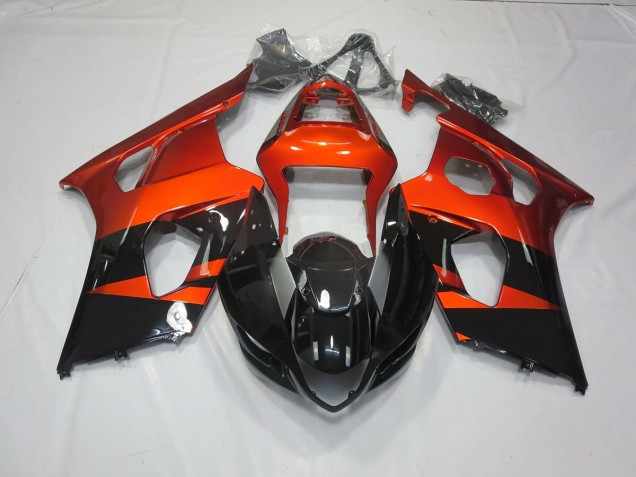 03-04 Gebranntes Orange & Schwarz GSXR 1000 Verkleidung