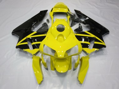 03-04 Gelb & Schwarz OEM Stil CBR600RR Verkleidung