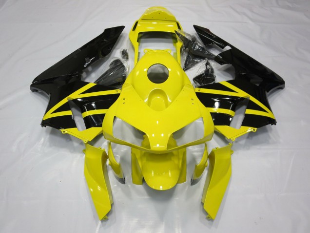03-04 Gelb & Schwarz OEM Stil CBR600RR Verkleidung