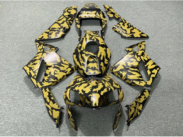 03-04 Gelb Tarnung CBR600RR Verkleidung