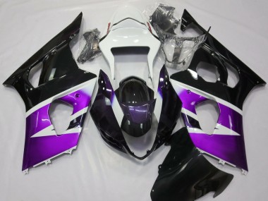 03-04 Glanz Lila & Weiß GSXR 1000 Verkleidung