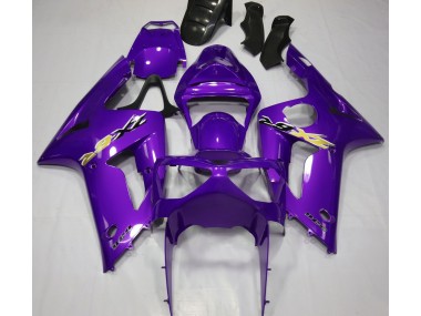 03-04 Glanz Lila ZX6R Verkleidung