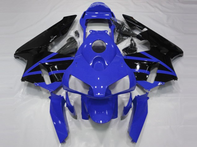 03-04 Glänzend Blau CBR600RR Verkleidung