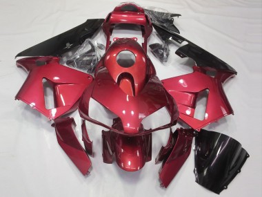 03-04 Glänzend Candy Red CBR600RR Verkleidung