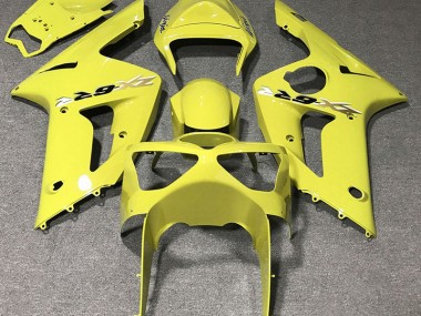 03-04 Glänzend Gelb ZX6R Verkleidung