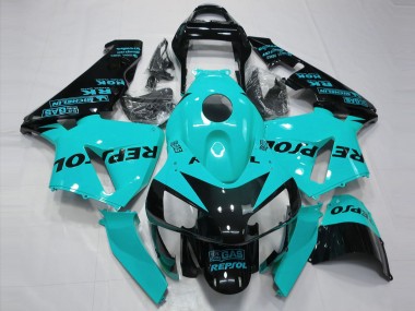 03-04 Hellblau Repsol CBR600RR Verkleidung