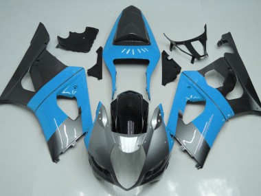 03-04 Hellblau Silber & Schwarz GSXR 1000 Verkleidung