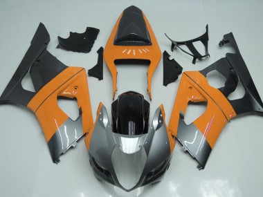 03-04 Hellorange Silber & Schwarz GSXR 1000 Verkleidung