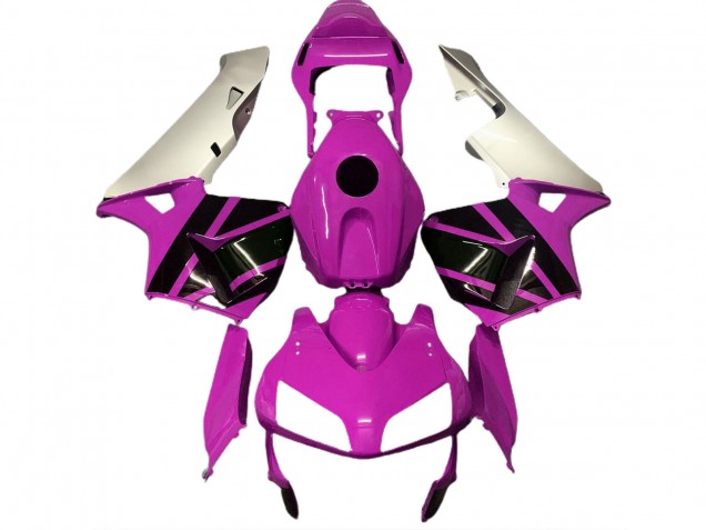 03-04 Hot Pink & Matt Silber CBR600RR Verkleidung