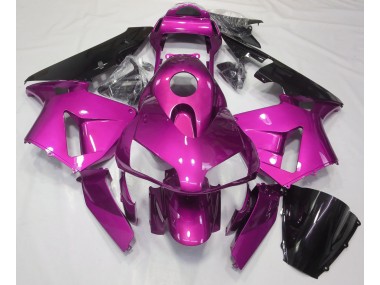 03-04 Hot Pink Schlicht CBR600RR Verkleidung