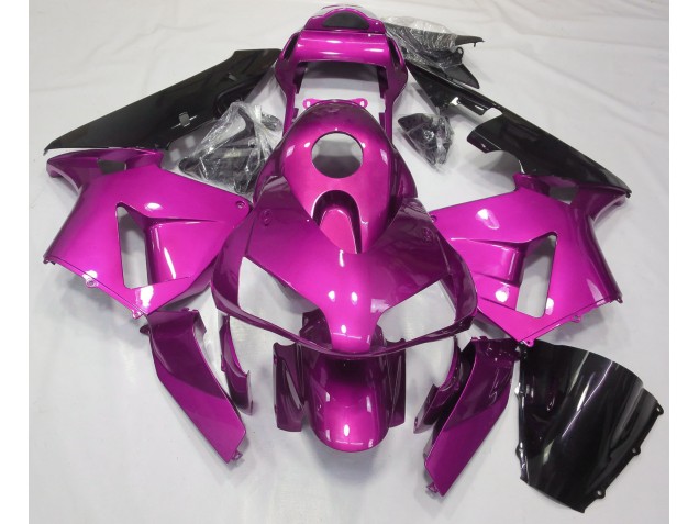 03-04 Hot Pink Schlicht CBR600RR Verkleidung