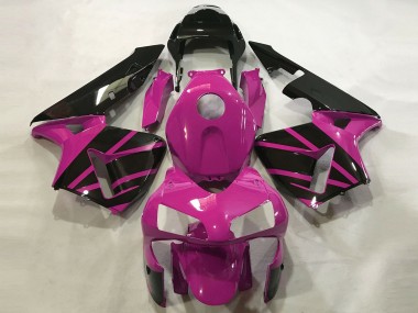 03-04 Hot Pink & Schwarz Glänzend CBR600RR Verkleidung