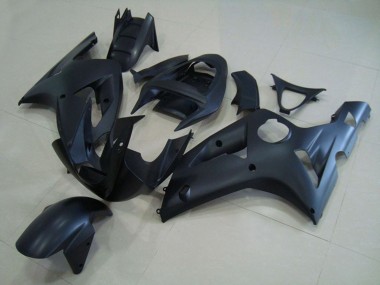 03-04 Matt Schwarz ZX6R Verkleidung