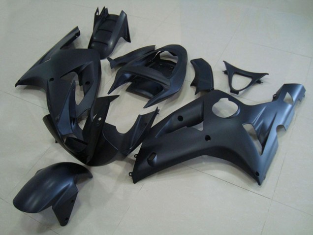 03-04 Matt Schwarz ZX6R Verkleidung