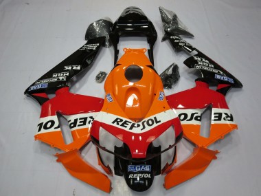 03-04 OEM Stil Repsol CBR600RR Verkleidung