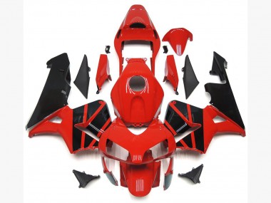 03-04 OEM Stil Rot Schwarz CBR600RR Verkleidung