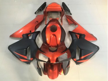 03-04 Orange & Matt Schwarz CBR600RR Verkleidung