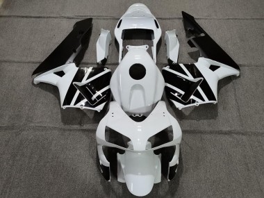03-04 Perlweiß & Schwarz CBR600RR Verkleidung