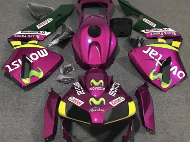 03-04 Pink Movistar CBR600RR Verkleidung