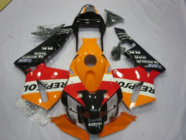 03-04 Repsol Klassischer Stil CBR600RR Verkleidung