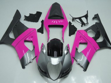 03-04 Rosa Silber & Schwarz GSXR 1000 Verkleidung