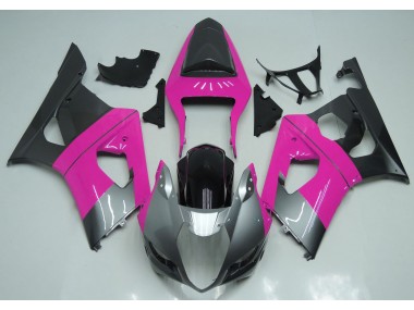 03-04 Rosa Silber & Schwarz GSXR 1000 Verkleidung