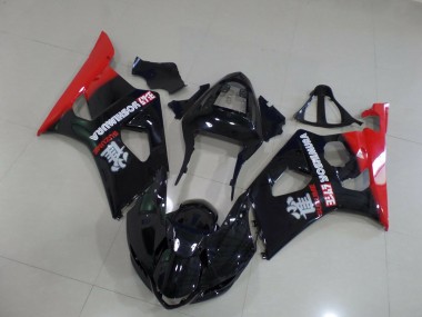 03-04 Rot & Schwarz GSXR 1000 Verkleidung