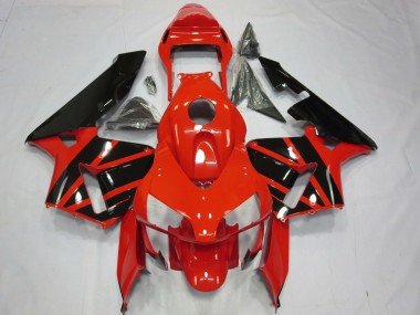 03-04 Rot Schwarz OEM-Stile CBR600RR Verkleidung
