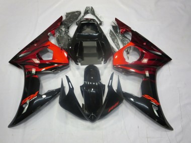 03-04 Rot & Schwarz R6 Verkleidung