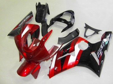 03-04 Rot & Schwarz ZX6R Verkleidung