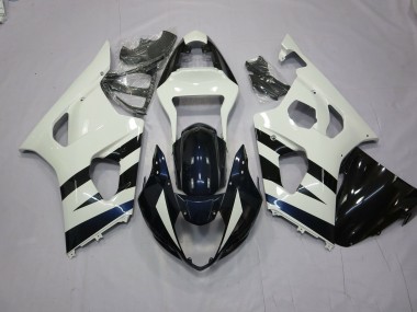 03-04 Weiß & Schwarz GSXR 1000 Verkleidung