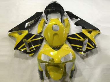 03-04 Senfgelb & Schwarz Glänzend CBR600RR Verkleidung
