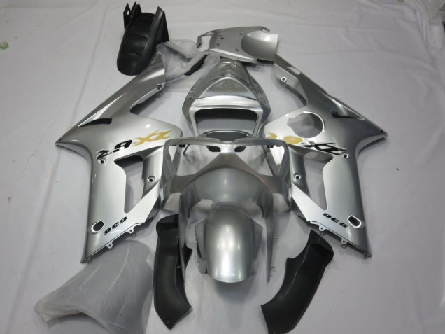 03-04 Silber OEM Stil ZX6R Verkleidung