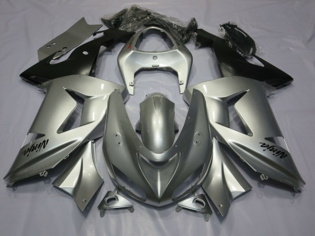 03-04 Silber ZX6R Verkleidung