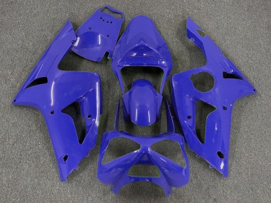 03-04 Tiefes Blau Schlicht ZX6R Verkleidung