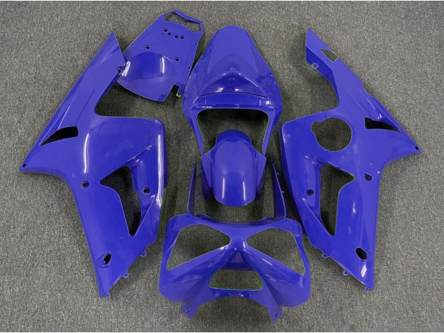 03-04 Tiefes Blau Schlicht ZX6R Verkleidung