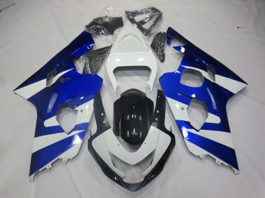 04-05 Blau Weiß OEM Stil GSXR 600-750 Verkleidung