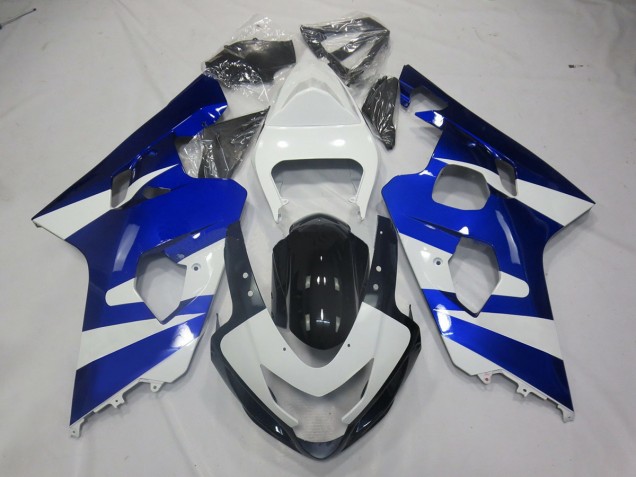 04-05 Blau Weiß OEM Stil GSXR 600-750 Verkleidung