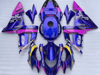 04-05 Blau & Pink Trickstar ZX10R Verkleidung