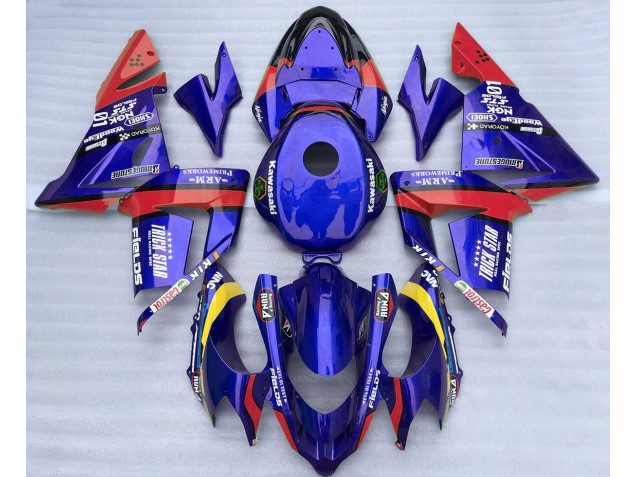 04-05 Blau & Rot Trickstar ZX10R Verkleidung